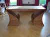 Desk in English Brown Oak