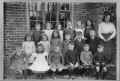 Boxworth School pupils with teacher