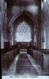 View down the nave towards east window